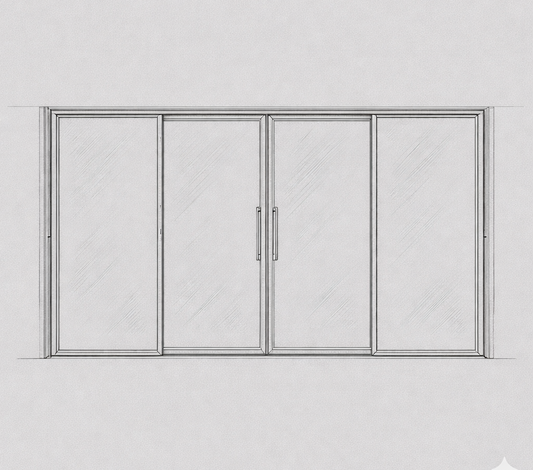 Palace Sliding Door - 4 Panel