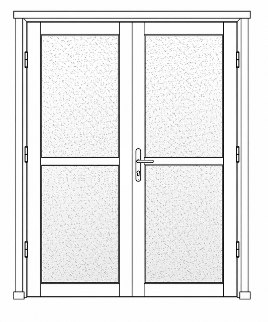 Hinged Door - Double Open In -  Divide S10