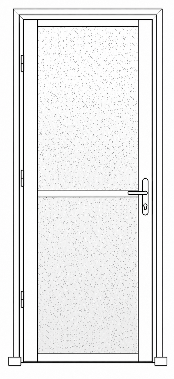 Hinged Door - Single Open In -  Divide WT LHS