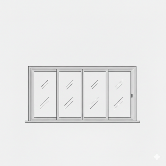 Econo Sliding Window - 4 Panel