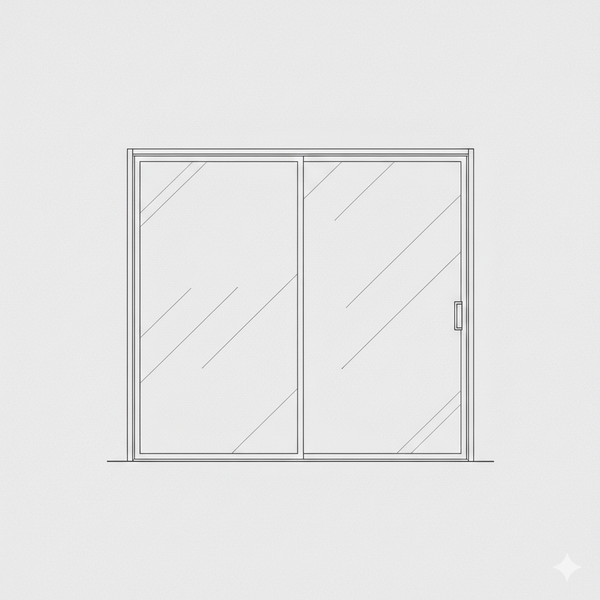 Palace Sliding Door - 2 Panel