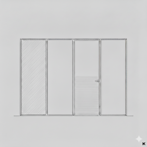 Hinged Door - Single Open In -  Nthombi S10 LHS