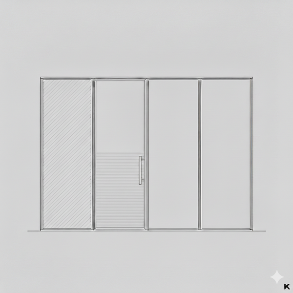 Hinged Door - Single Open In -  Themba S10 RHS