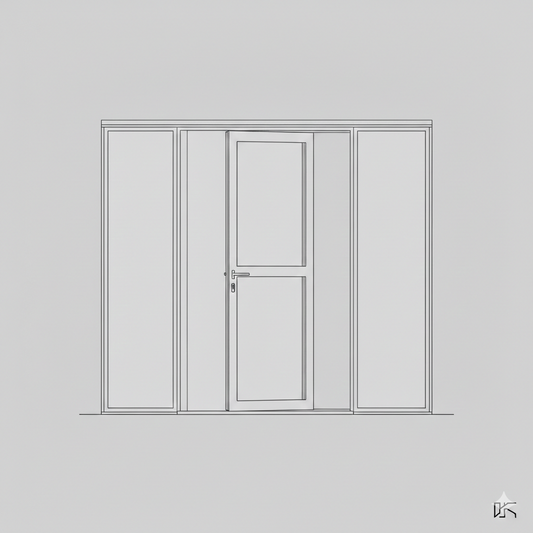 Hinged Door - Single Open In -  Divide WT RHS