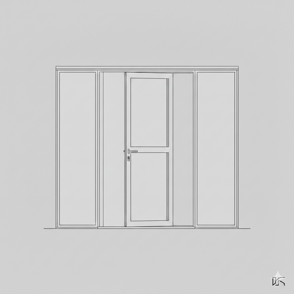 Hinged Door - Single Open In -  Divide WT RHS