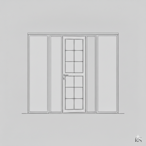 Hinged Door - Single Open In -  Divide S10 LHS