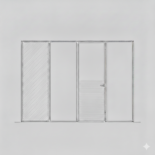 Hinged Door - Single Open In -  Nthombi S10 RHS