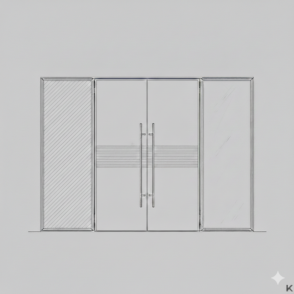 Hinged Door - Double Open In -  Poker S10