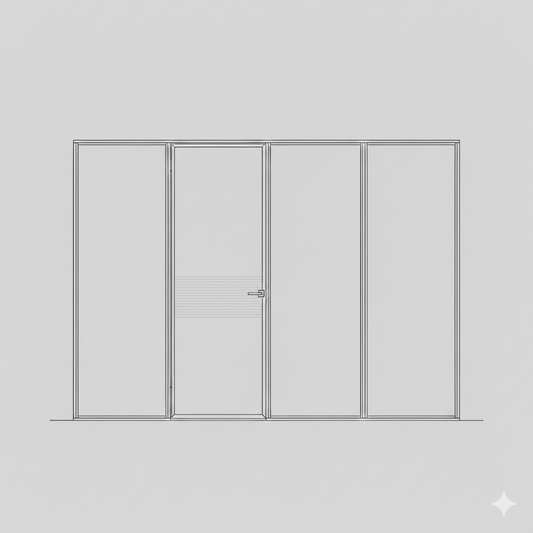 Hinged Door - Single Open In -  Themba WT LHS