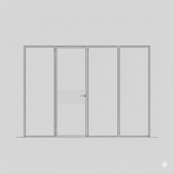 Hinged Door - Single Open In -  Themba WT LHS