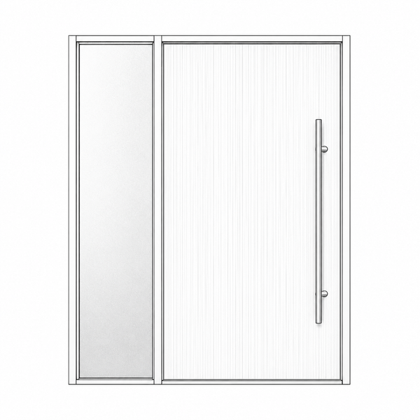 Pivot Door - Cherry Wood RHS